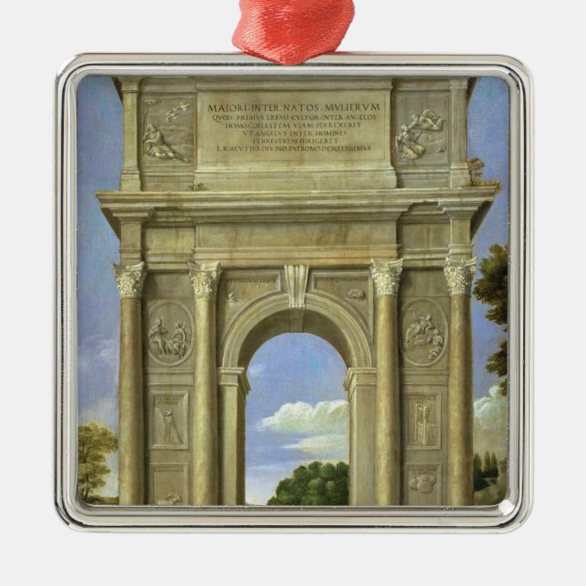 Adorno Metálico El arco de Triumph (Frente)