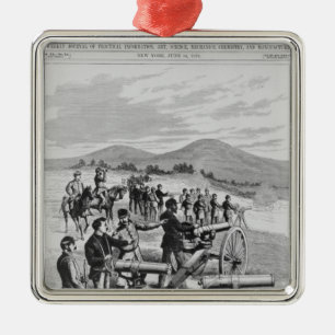 Adorno Metálico El arma de Gatling del modelo nuevo