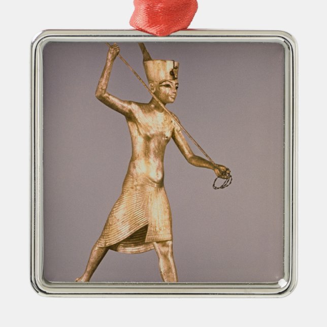 Adorno Metálico El arponero, de la tumba de Tutankhamun (Frente)