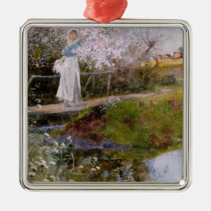 Adorno Metálico El arroyo de la huerta