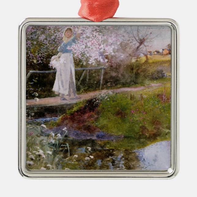 Adorno Metálico El arroyo de la huerta (Frente)