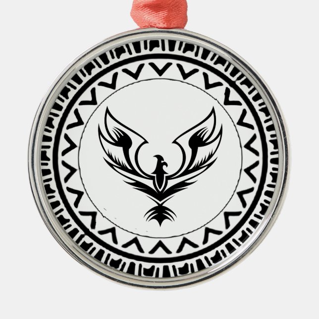 Adorno Metálico El ascenso del Fénix (Frente)