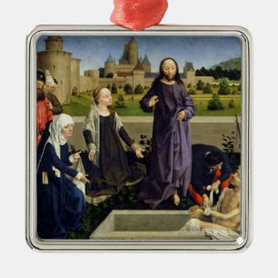 Adorno Metálico El aumento de Lazarus