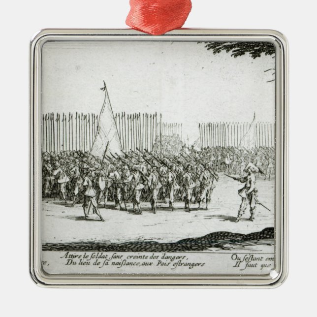 Adorno Metálico El aumento de un ejército (Frente)