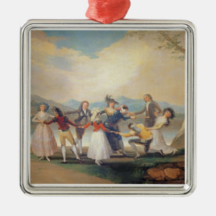 Adorno Metálico El B del hombre ciego de Francisco Jose de Goya y