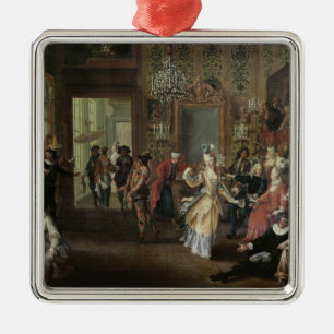 Adorno Metálico El baile de disfraces