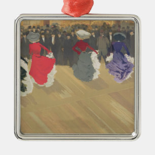 Adorno Metálico El baile de las mujeres Poder-Puede