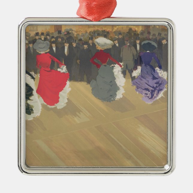 Adorno Metálico El baile de las mujeres Poder-Puede (Frente)