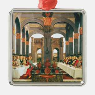 Adorno Metálico El banquete de la boda