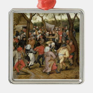 Adorno Metálico El banquete de la boda