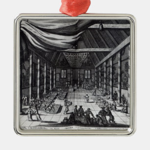 Adorno Metálico El Banquete Real, el ilustracion