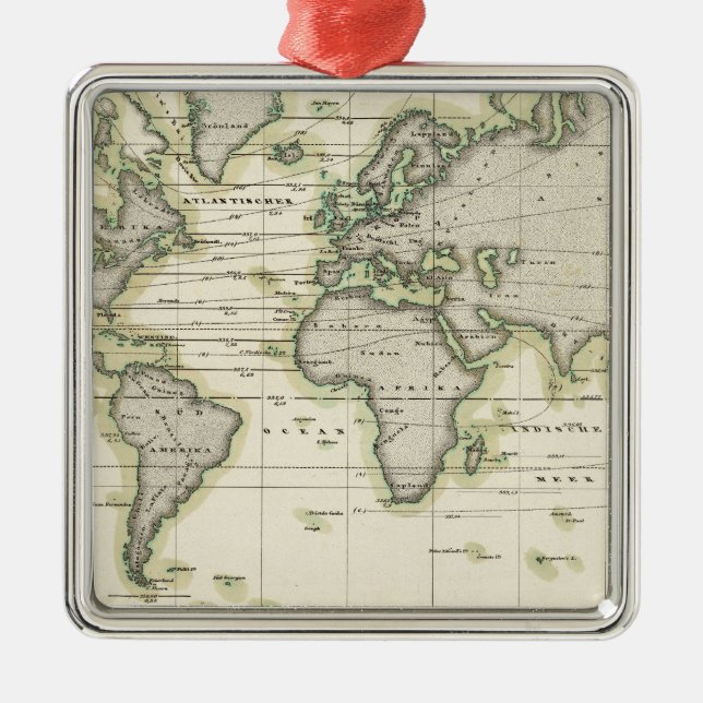 Adorno Metálico El barómetro medio (Frente)