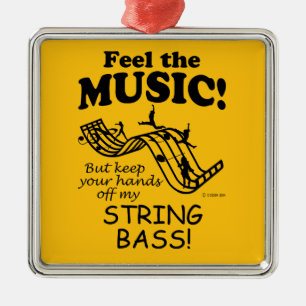 Adorno Metálico El Bass De Las Cadenas Siente La Música