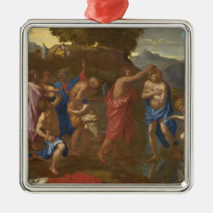 Adorno Metálico El bautismo de Cristo, 1641-42