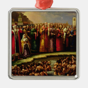 Adorno Metálico El bautismo de la gente de Murom