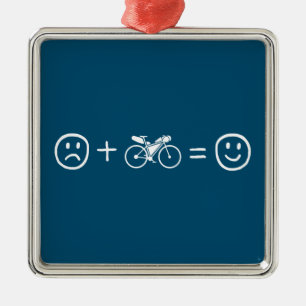 Adorno Metálico El Bikepacking Te Hace Feliz