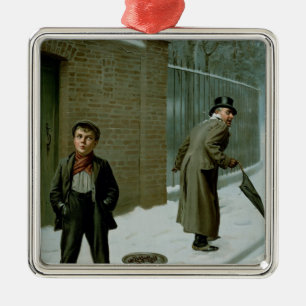 Adorno Metálico El bola de nieve - culpable o no culpable