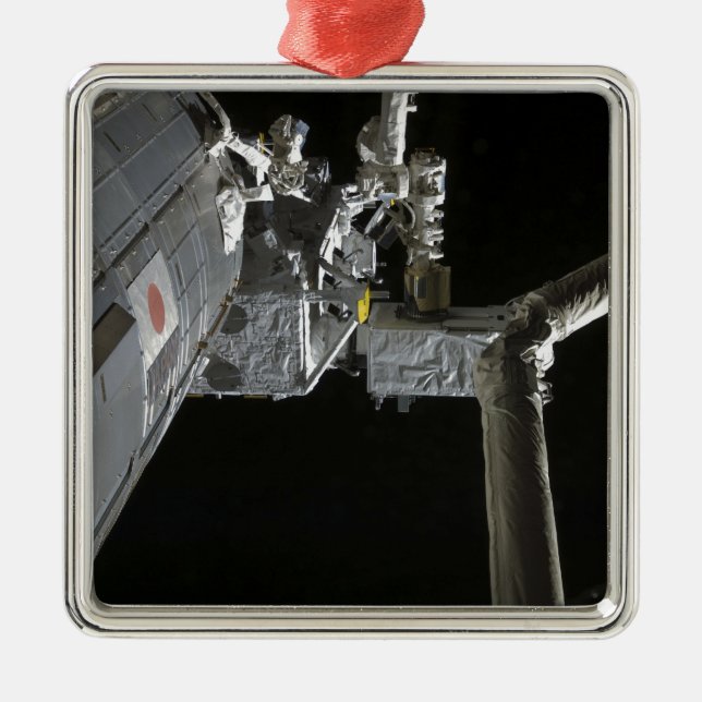 Adorno Metálico El brazo robótico del Experimento japonés Modu (Frente)