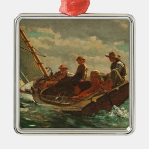 Adorno Metálico El Breezing encima (un viento justo) de 1873-76