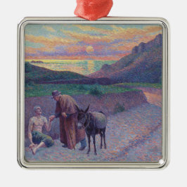 Adorno Metálico El buen samaritano