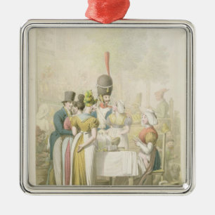 Adorno Metálico El bulevar du Temple, del 'cuadro de