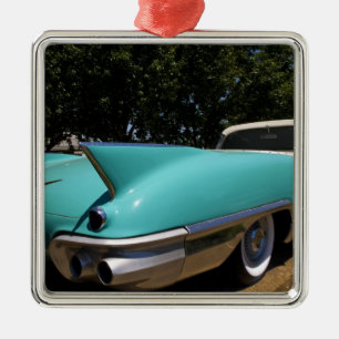 Adorno Metálico El Cadillac convertible verde de Elvis Presley en