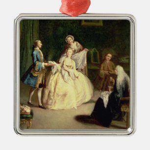 Adorno Metálico El café