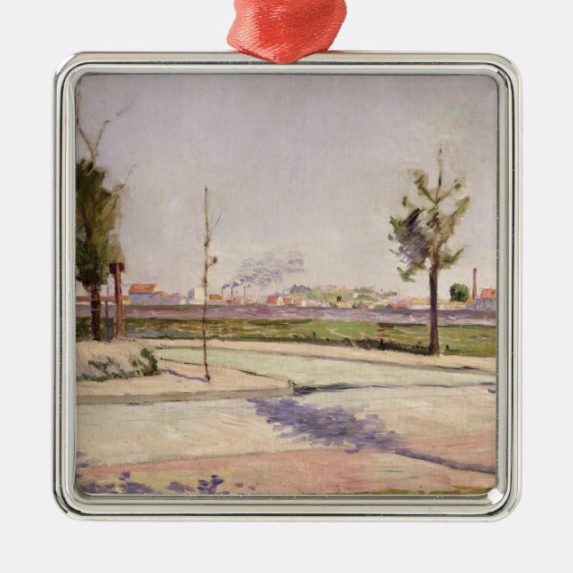 Adorno Metálico El camino a Gennevilliers, 1883 (Frente)