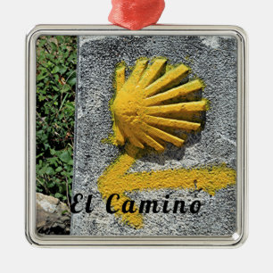 Adorno Metálico EL Camino de Santiago de Compostela, España,