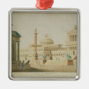 Adorno Metálico El capitolio, diseño determinado para 'Titus