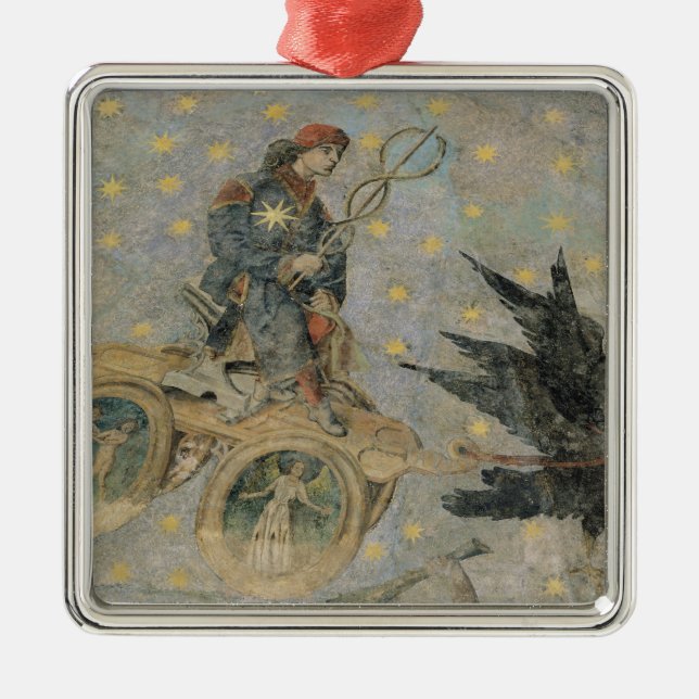 Adorno Metálico El carro de Mercury, detalle de la bóveda (Frente)