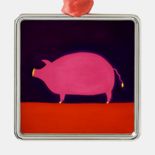 Adorno Metálico El cerdo 1998