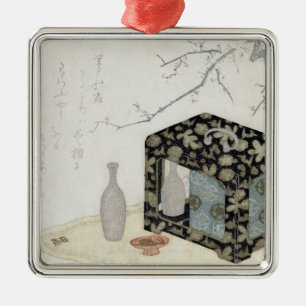 Adorno Metálico El cesto de la comida campestre