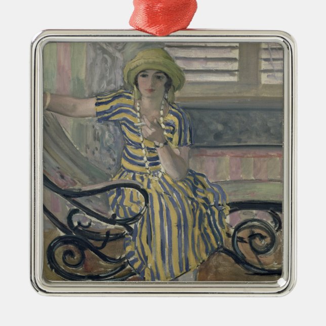 Adorno Metálico El cigarrillo (Frente)