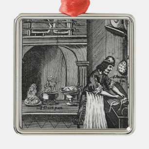 Adorno Metálico "El cocinero francés" por el La Varenne
