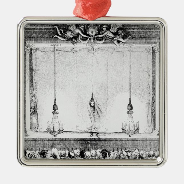 Adorno Metálico El Comedie Francaise durante el tiempo (Frente)