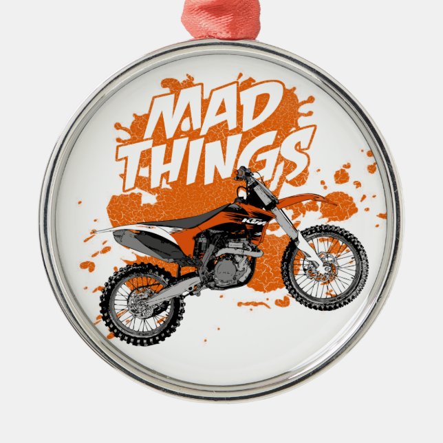 Adorno Metálico El competir con de la suciedad (Frente)