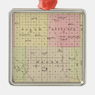 Adorno Metálico El condado de Franklin, Nebraska