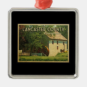 Adorno Metálico El condado de Lancaster Pennsylvania