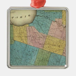 Adorno Metálico El condado de Oswego