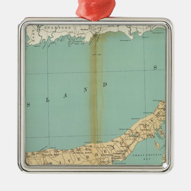 Adorno Metálico El condado de Suffolk (Frente)