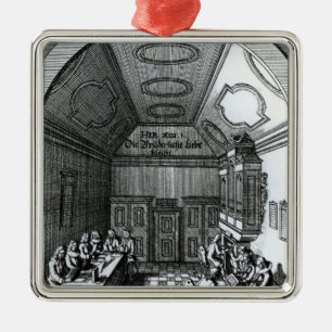 Adorno Metálico El cuarto de la música