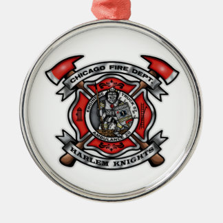 Adorno Metálico El cuerpo de bomberos de Chicago/Harlem Knights