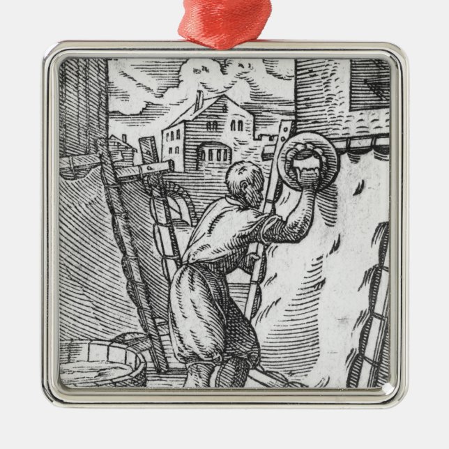 Adorno Metálico El curtidor (Frente)