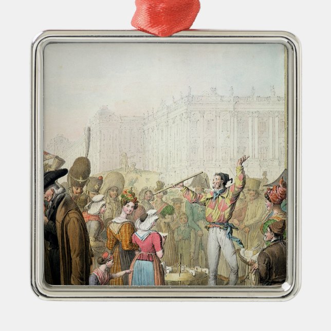 Adorno Metálico El d'Ecole de Quai, París, 1831 (Frente)