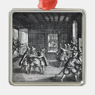 Adorno Metálico El Defenestration de Praga en 1618