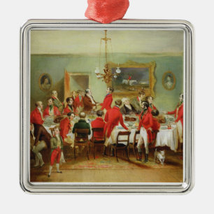 Adorno Metálico El desayuno de la caza, Pasillo del soltero, 1836