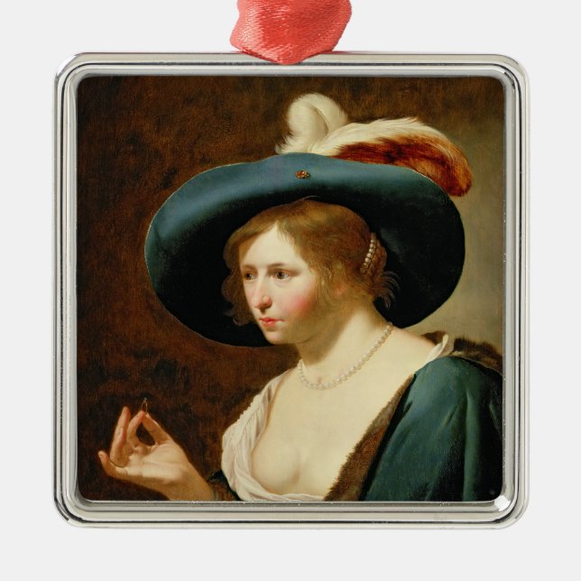 Adorno Metálico El desposorio: La novia, c.1630 (Frente)