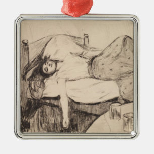 Adorno Metálico El día después (por Edvard Munch)