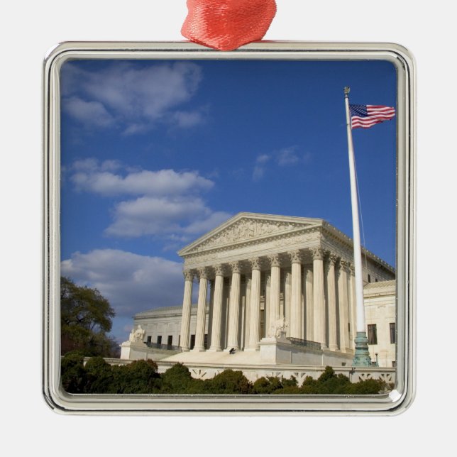 Adorno Metálico El edificio del Tribunal Supremo de Estados Unidos (Frente)
